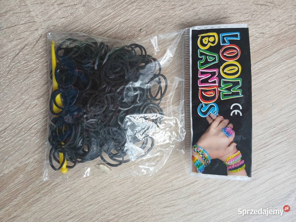 Zestaw Loom Bands gumki łączniki szydełko małopolskie Chrzanów