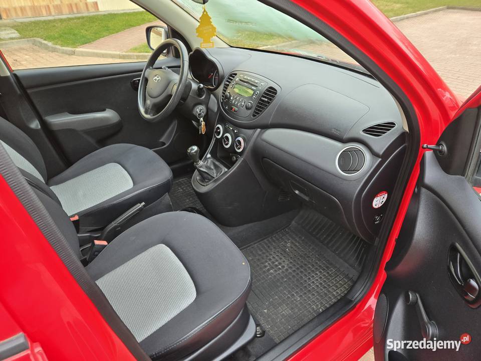 Hyundai i10 11 benzyna 2009 Rok produkcji 2009 Łódź