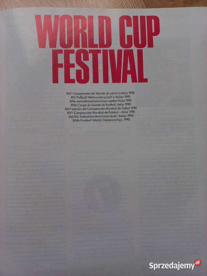 Puchar świata festiwal książka FIFA Bydgoszcz