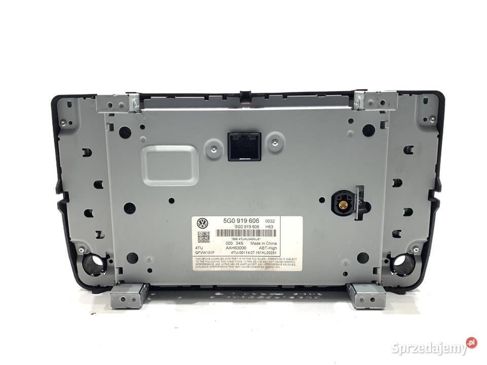 WYŚWIETLACZ VW PASSAT B8 5G0919606 EKRAN MONITOR osobowe