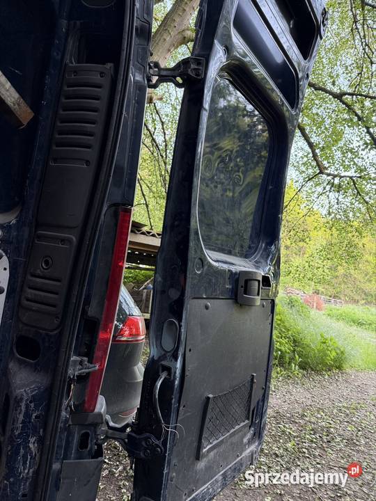 Drzwi tylne H3 jumper boxer ducato uszkodzone Borzęcin Duży sprzedam