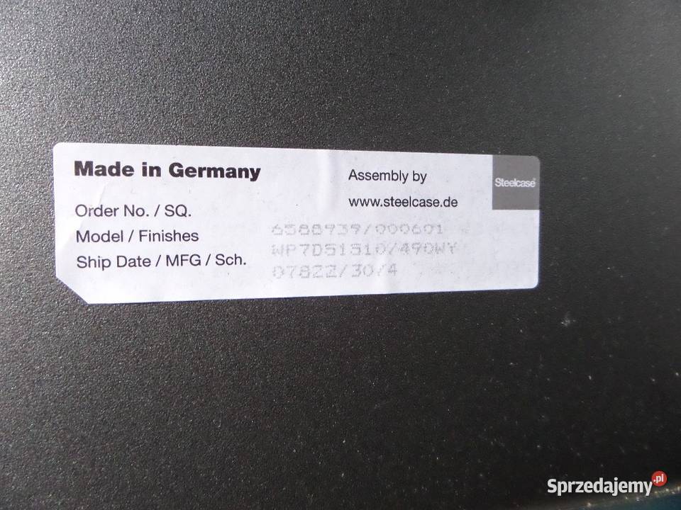 Szafa biurowa metalowe półki120x44x189 STEELCASE Biznes i Przemysł Warszawa