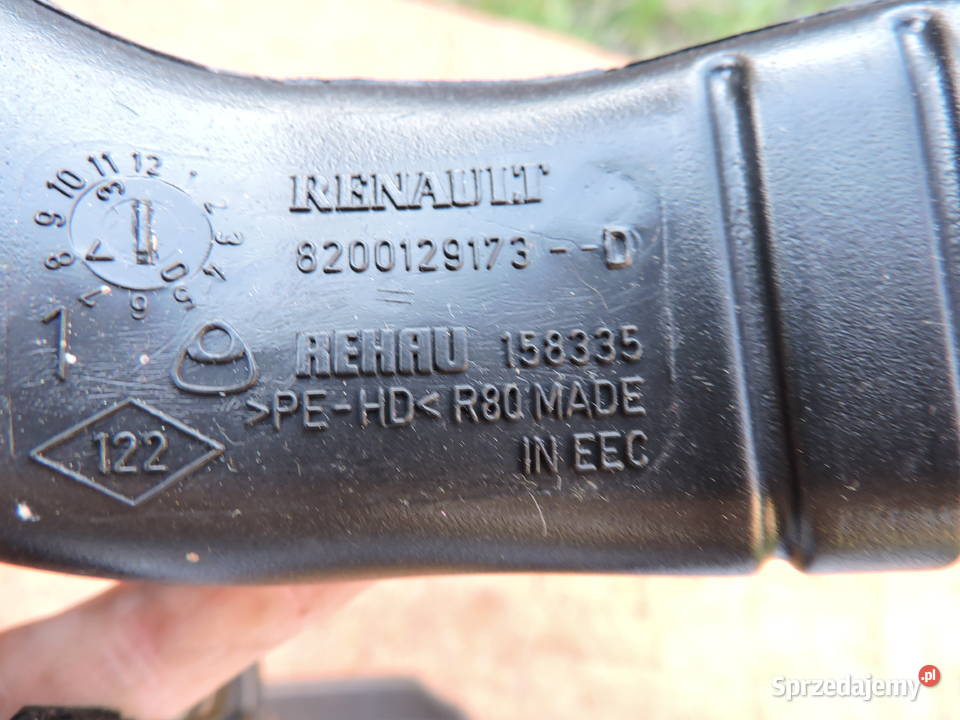 Rurka rozprowadzająca nawiew Renault scenic II Myszków