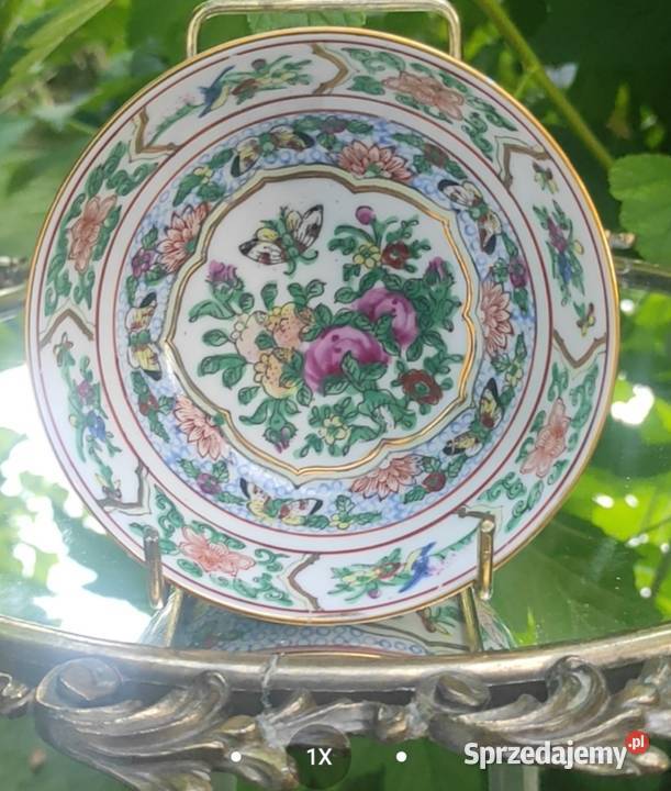 Handmade sygnowana stara chińska porcelana Antyki, Sztuka, Kolekcje Pabianice