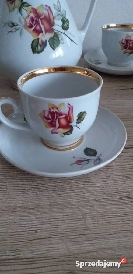 Zestaw porcelanowy prl Przedbórz sprzedam