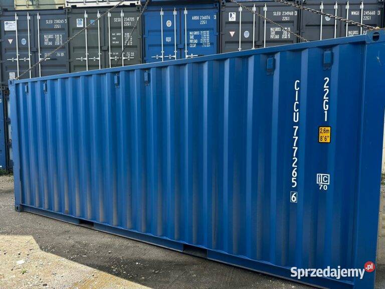KONTENER MORSKI 20 DV ONE WAY NOWY MAGAZYNOWY Wrocław