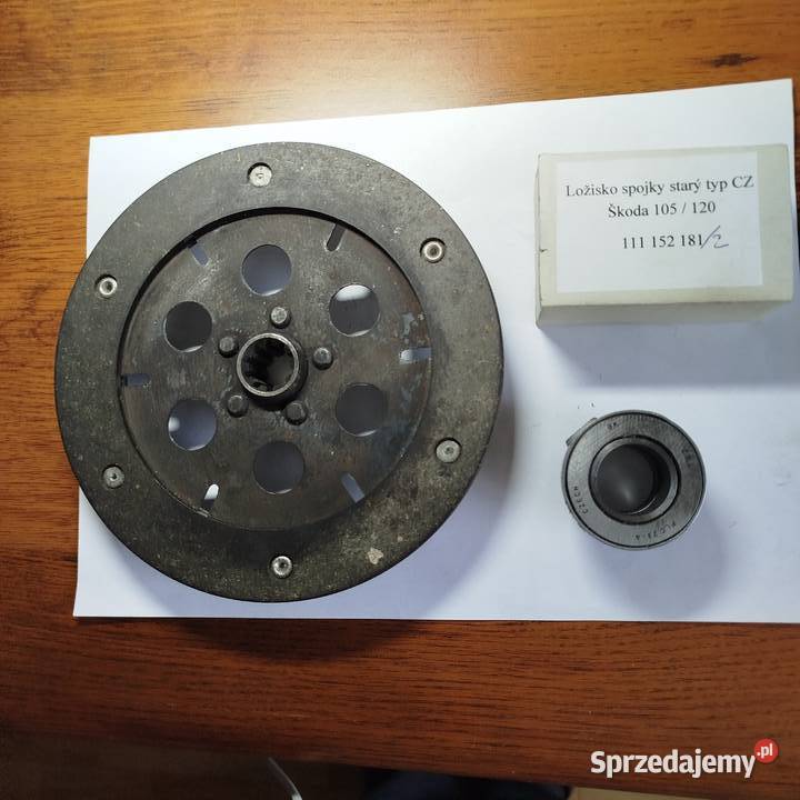 Tarcza sprzęgła fi 180 z oryginalnym łożyskiem Krosno