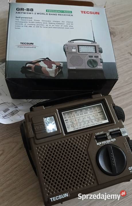 TECSUN GR88 radioodbiornik globalny przenośny MW Lubartów
