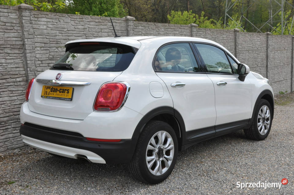 Fiat 500x 14T 140 Navi Półskóra Czujniki 130000km Dąbrowa Górnicza