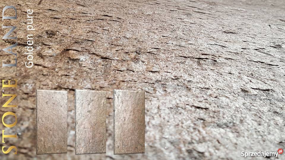 Okładzina kamienna na ścianę na meble GOLDEN
