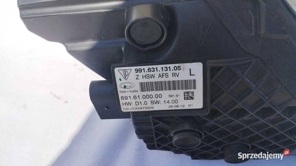 Lampa Przod Xenon Led Porsche Carrera 991 911
