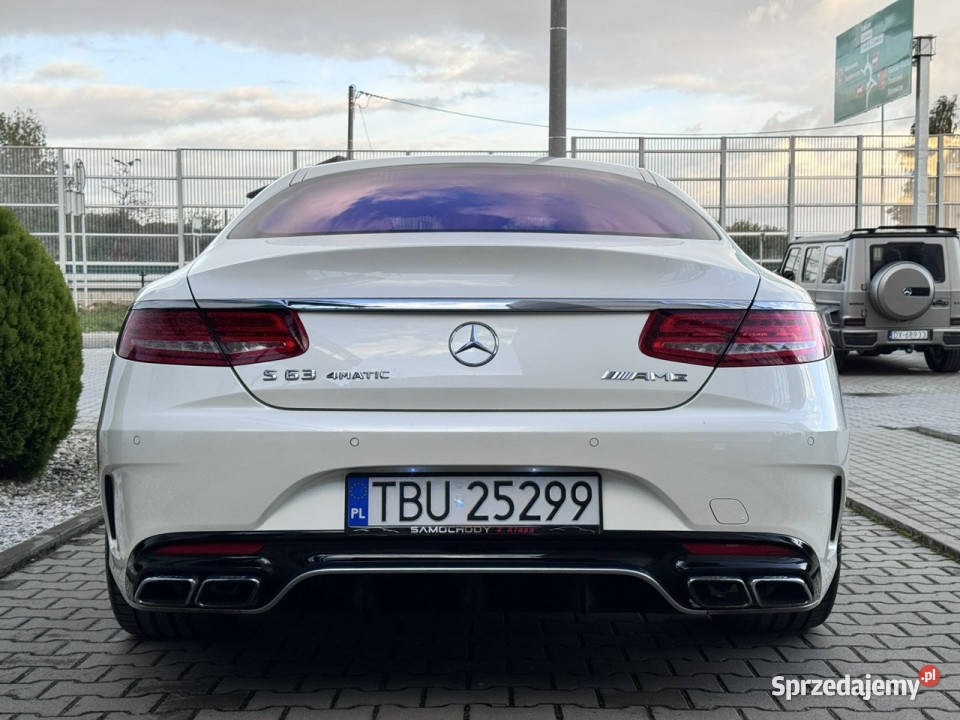 Mercedes S 63 AMG 55 V8 585 AMG Burmester małopolskie Węgrzce
