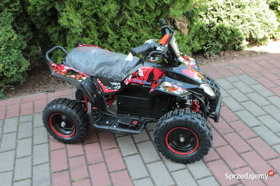 Quad ELEKTRYCZNY 800W szybki zwinny zamiana raty Goleniów