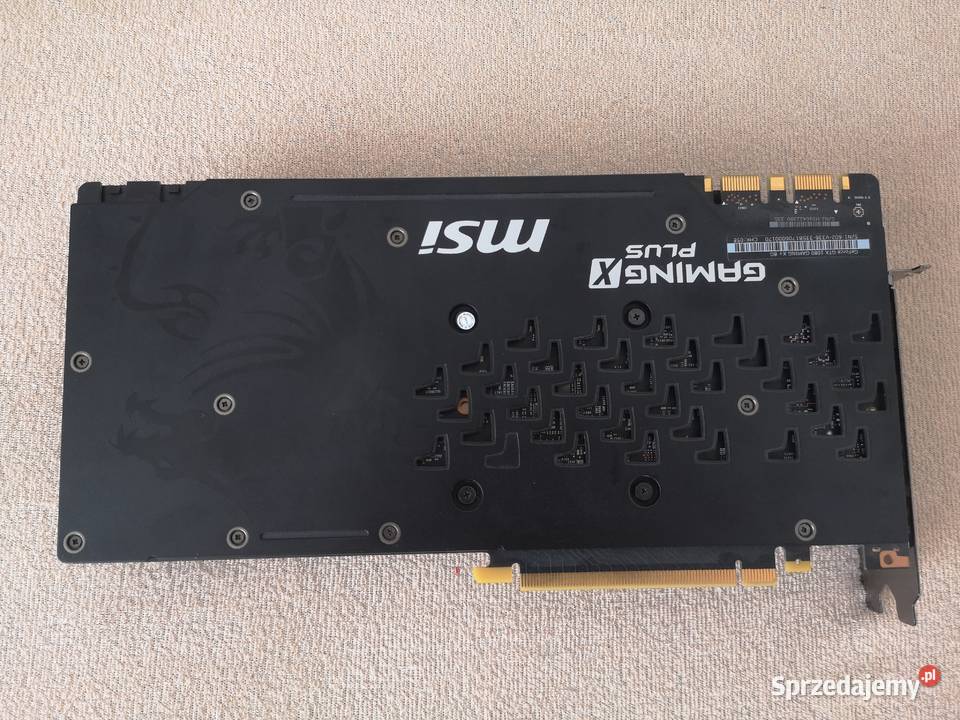 MSI GeForce GTX 1080 8 GB Gaming X Plus