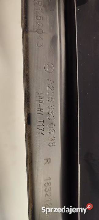 MERCEDES GLC W253 X253 OSŁONA PROGA PRAWY PRZÓD