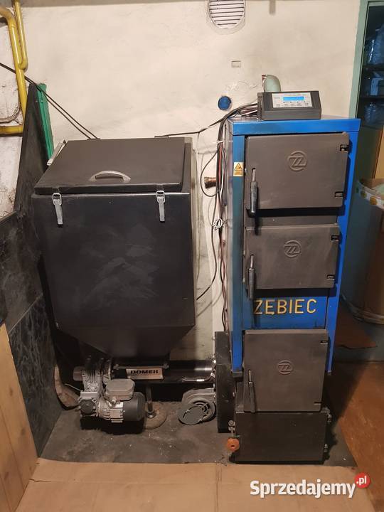 Piec na ekogroszek 16kw b stan kompletny wielkopolskie Czarnków