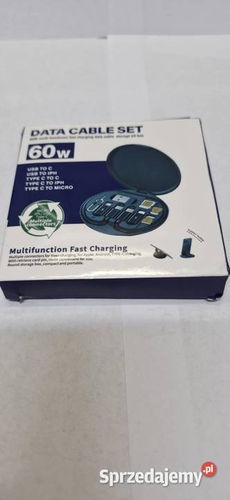 5 w 1 60W USB C do USB C Kabel do szybkiego Pozostałe Łódź