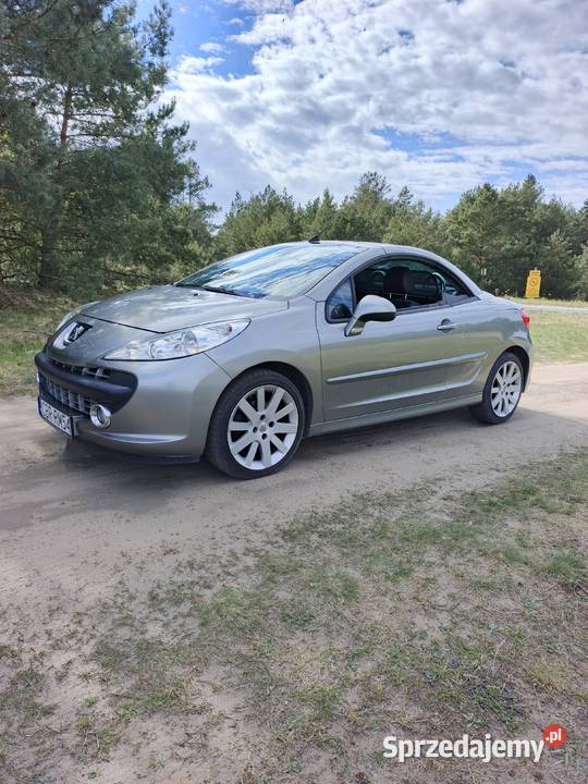Ładny Peugeot 207 cabrio niski przebieg Brodnica sprzedam