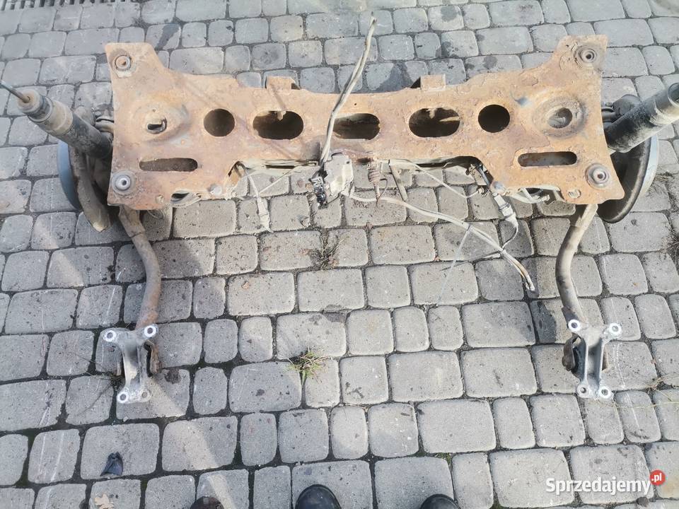 KOMPLETNE ZAWIESZENIE BELKA SANKI TYŁ PEUGEOT Rok produkcji 1998
