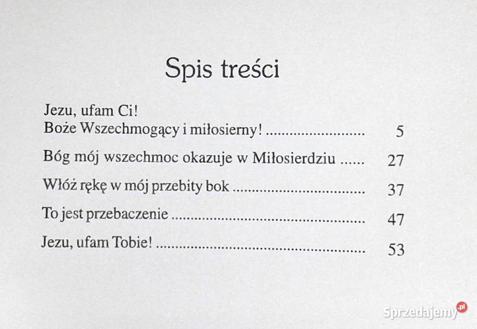 Mój Bóg jest miłosierny Rozważania ks Tymoteusz Chełm sprzedam