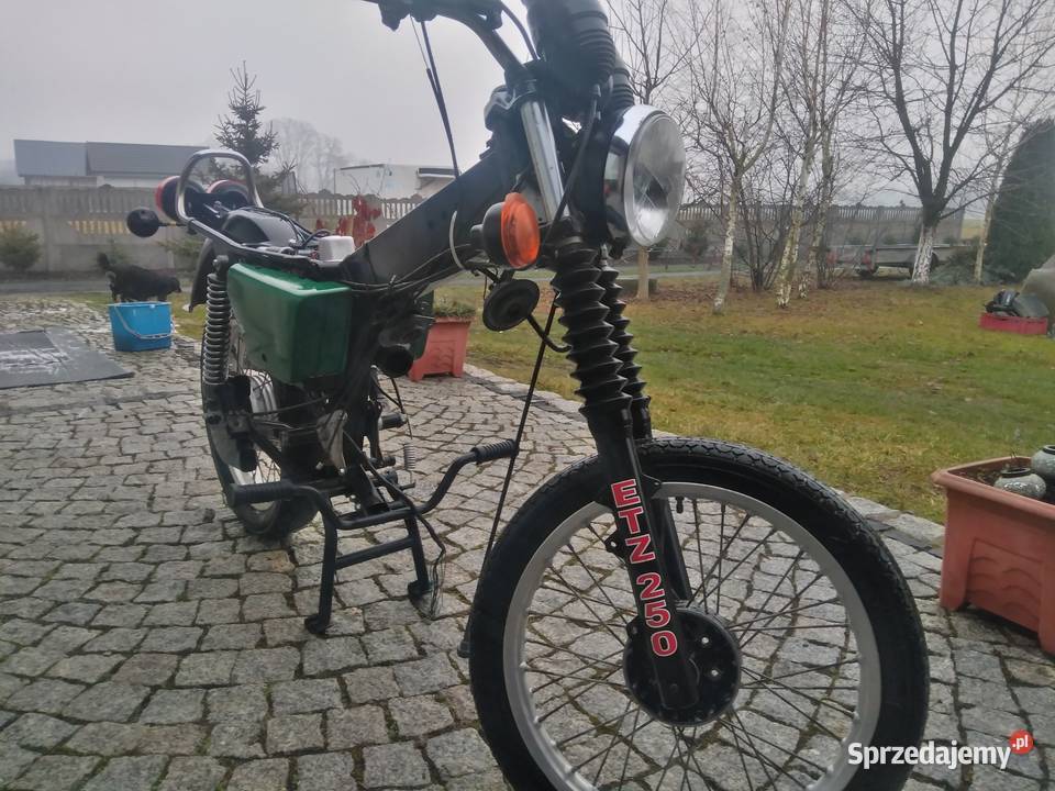 MZ ETZ 250 87r IFA ORGINAŁ Z JEDNEGO KAWAŁKA Prochowice