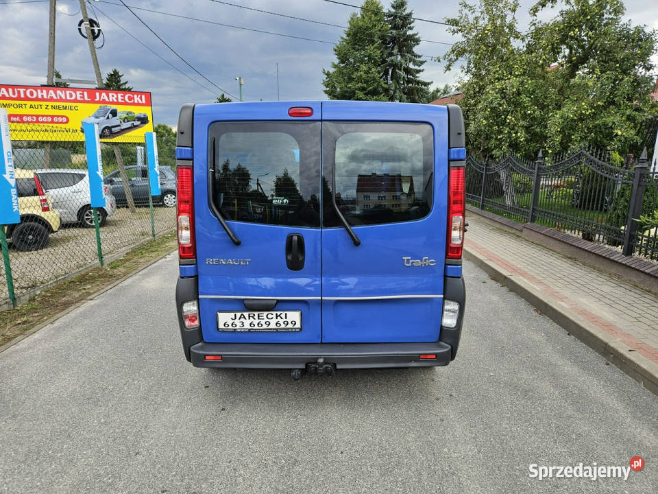 Renault Trafic Zarejestrowany Zdrowy Zadbany autoalarm Kisielice