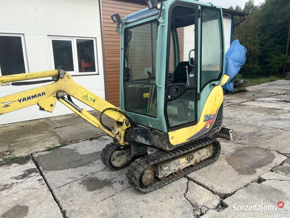 Sprzedam minikoparkę yanmar sv15 Łagów