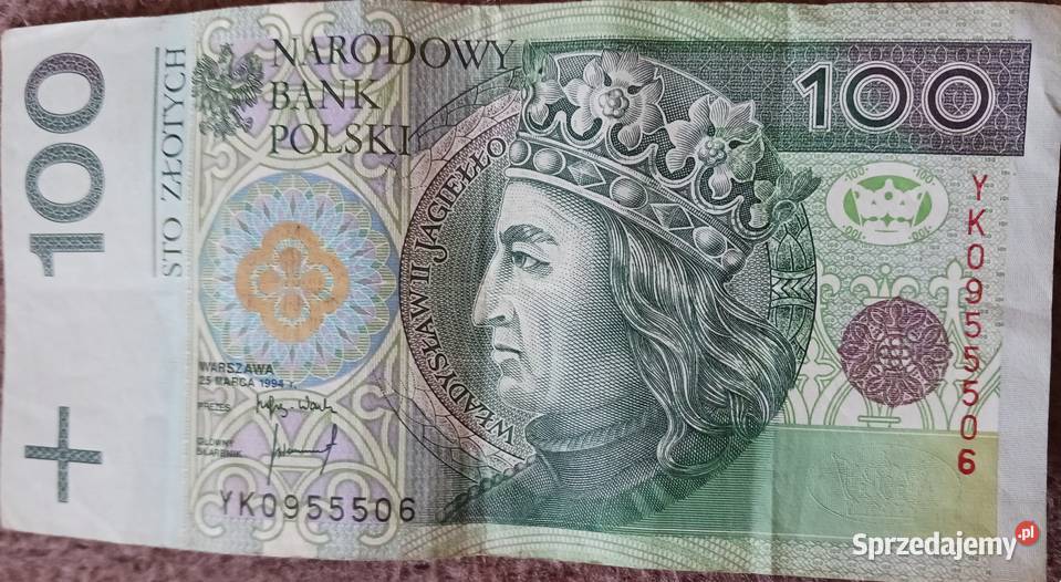 Władysław II Jagiełło 1994 r seria zastępcza sprzedam