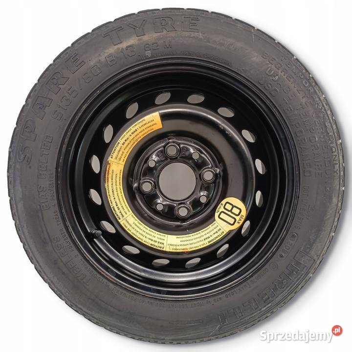 KOŁO DOJAZDOWE Fiat Panda 13580 B13 R13 4x98 lubelskie Chełm