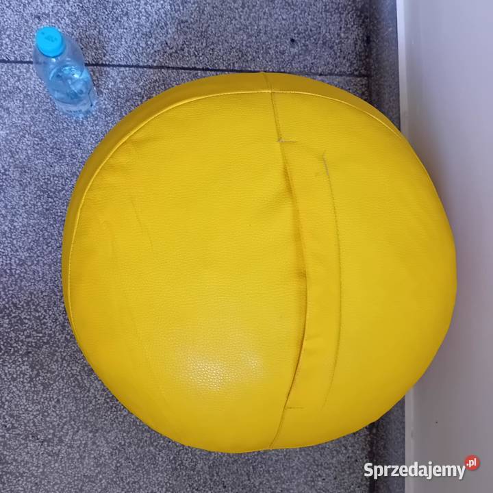 Sprzedam pufę w kolorze żółtym taki ciepły żółty sprzedam