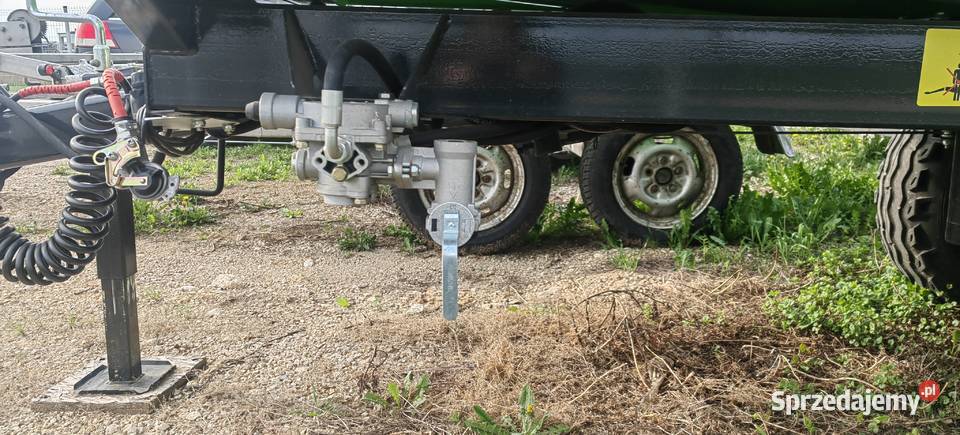 Przyczepa 1osiowa WTP1W1A 25 tony Wodziński nieuszkodzony Modliborzyce