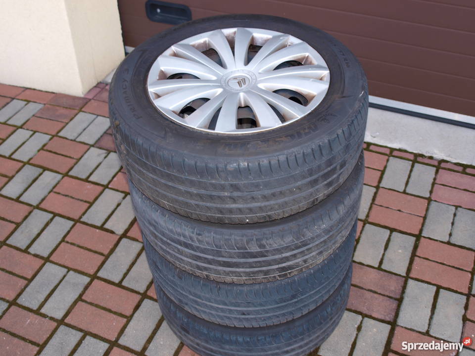 Citroen koła 16 z oponami letnimi 2155516 osobowe