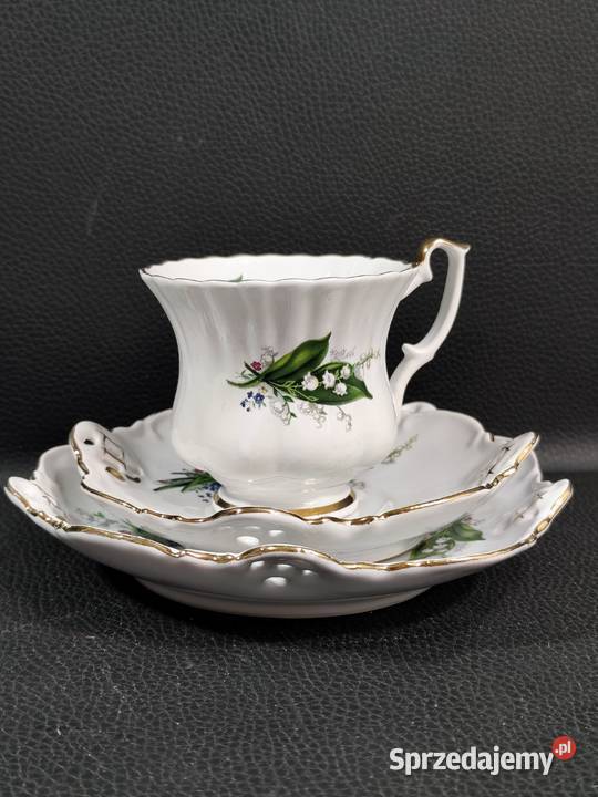 Ekskluzywne Trio Śniadaniowe Royal Design Poddębice