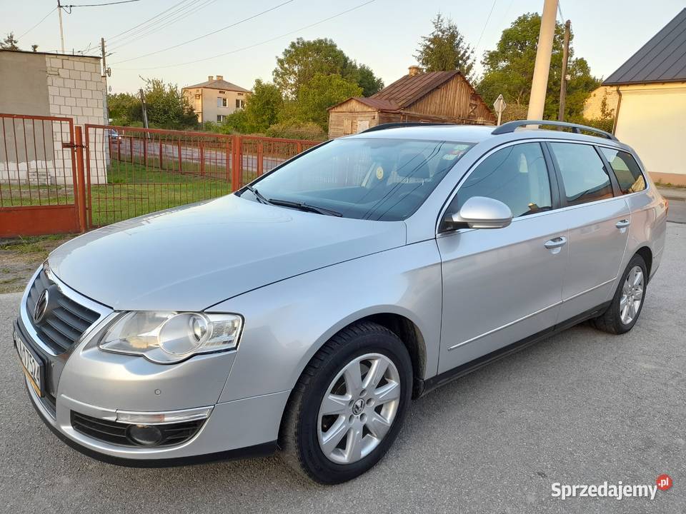 VW Passat b6 20 tdi 140 koni6 skrzyniahakklima Siedliszcze-Osada sprzedam