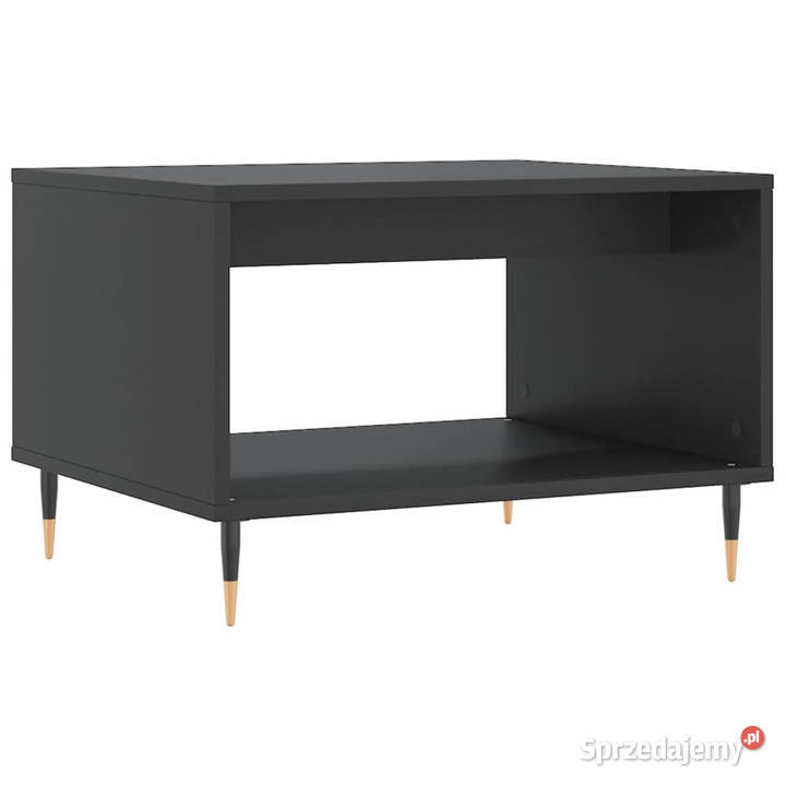 Stolik kawowy czarny 60x50x40 materiał Warszawa sprzedam