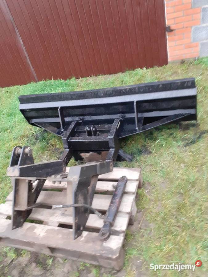 Pług do śniegu spych do ziemi 2w1 do Ursus 5314