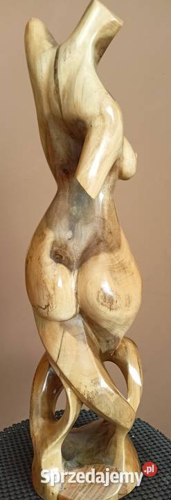 Rzeźba akt kobieta figura posąg drewno Rzeszów