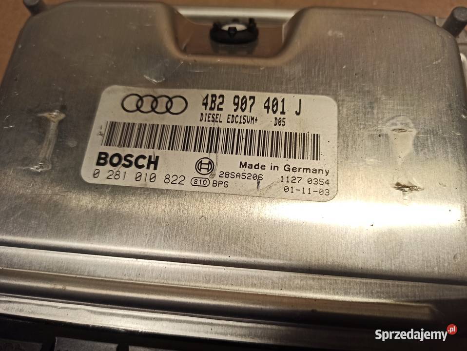 Audi A6 C5 25 TDI Sterownik 4B2907401J komputer komputery Bolesławiec sprzedam