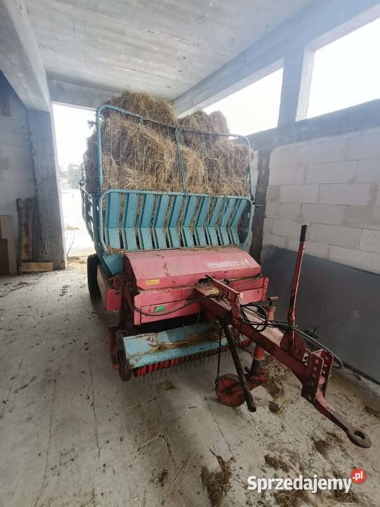 Przyczepa zbierająca Mengele LW 180 Duo stan nieuszkodzony Przyczepy rolnicze Sonina sprzedam