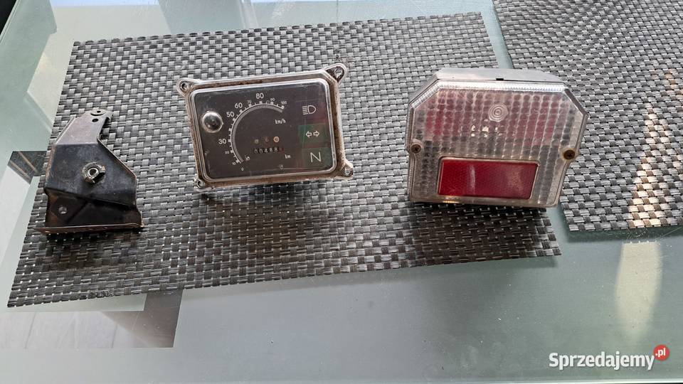 LICZNIK LAMPA TYL MOCOWANIE KLAKSONU SIMSON SR50 śląskie Lubliniec sprzedam