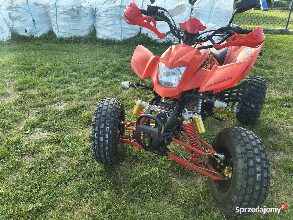 Bashan 250 2014r zarejestrowany benzyna Kierz Niedźwiedzi sprzedam