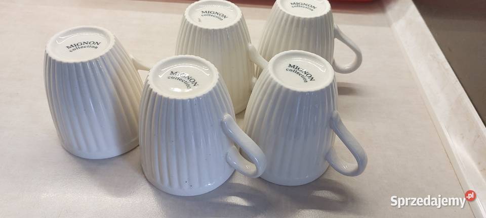 5 filiżanek Mignon collection Rybnik