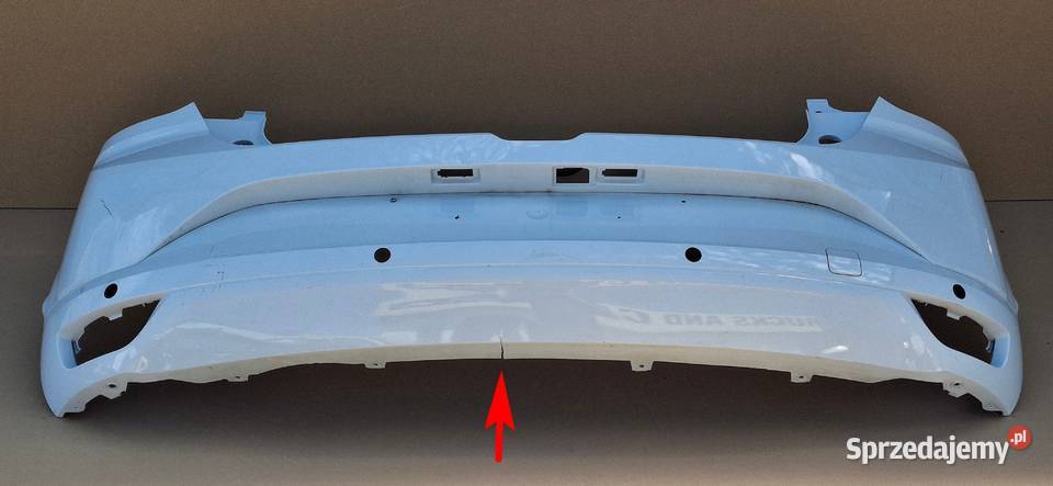 DACIA SANDERO III 3 ZDERZAK TYŁ TYLNY DOKŁADKA Bieleń