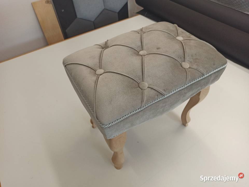 Taboret do toaletki chestefield przeszywany Radom