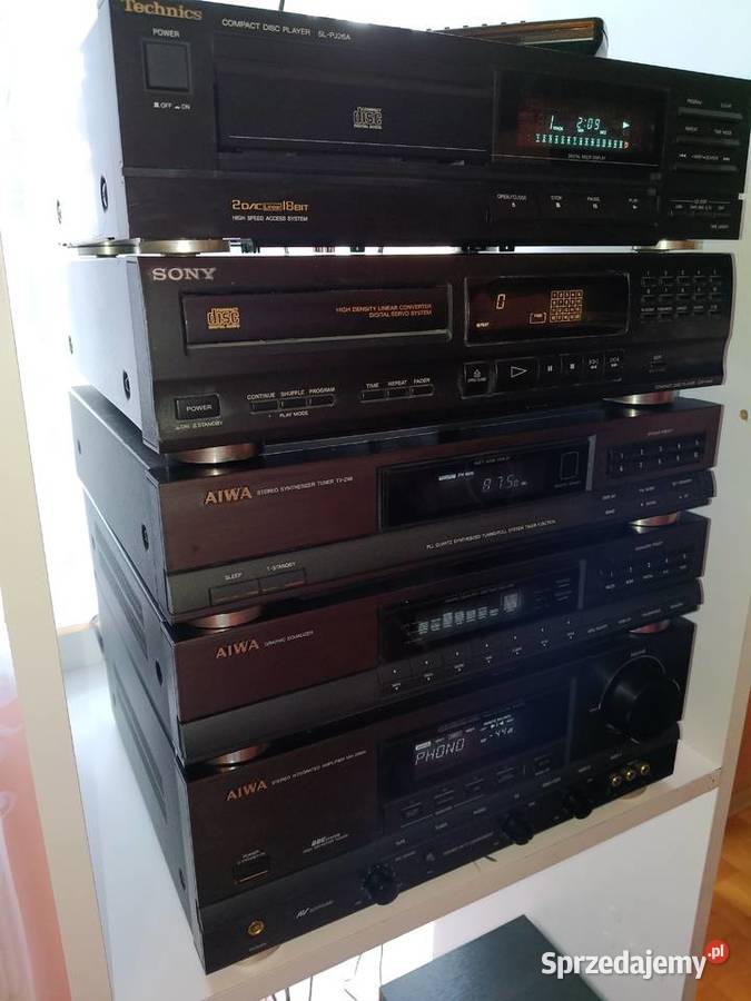 MIDI wieża Aiwa Cd Sony Technics