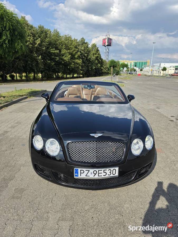 Bentley Continental GTC 60 W12 BiTurbo 2008 Poznań sprzedam