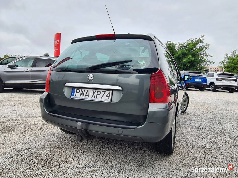 Peugeot 307 SW 7Osbowy SzklanyDach Klimatronik możliwa zamiana