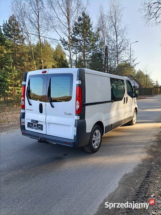 RENAULT TRAFIC 20 DCI klimatyzacja LONG 2014 centralny zamek lubuskie Gorzów Wielkopolski sprzedam