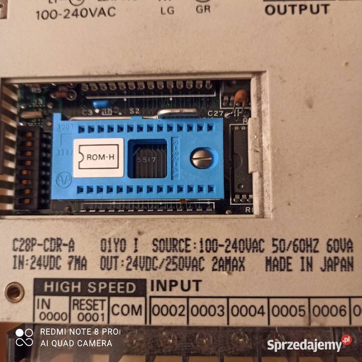 Sterownik Omron Sysmac C28p wielkopolskie Nowy Tomyśl