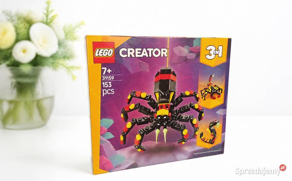 LEGO Creator 3w1 31159 Straszny pająk który Kraków sprzedam